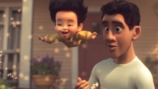 Una delle scene tratte da Float un cortometraggio Disney (frame Pixar).