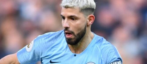 Aguero, attaccante del Manchester City.