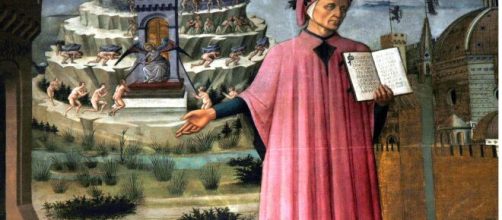 Dante Alighieri (Firenze, 1265 - Ravenna ,1321) poeta e autore della Divina Commedia.