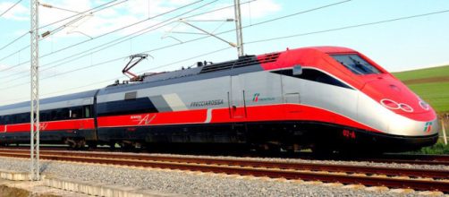 Un Freccia Rossa del gruppo Ferrovie dello Stato