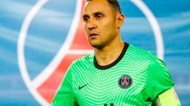 Keylor Navas en feu contre le FC Barcelone - Photo capture d'écran Instagram du joueur