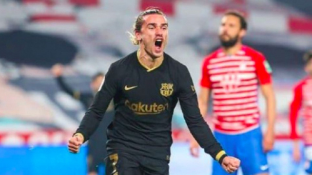 Griezmann se fait d&eacute;truire par les anciennes gloire du FC Barcelone - Photo capture d'&eacute;cran Instagram