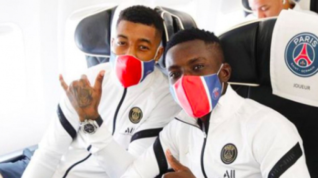 Kimpembe se moque de Gana Gueye - Photo capture d'&eacute;cran vid&eacute;o Instagram ok