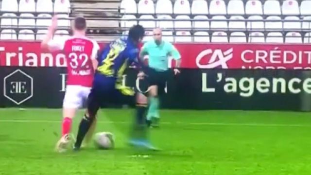 L'OL n'a pu faire mieux que match nul face à Reims ce vendredi soir (capture).