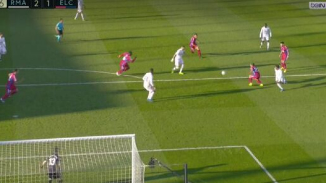 Vidéo : le ‘bombazo’ de Karim Benzema sauve le Real Madrid. Capture d'images BeinSport