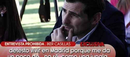 Casillas dio un entrevista a Gustavo González en Oporto (@salvameoficial)
