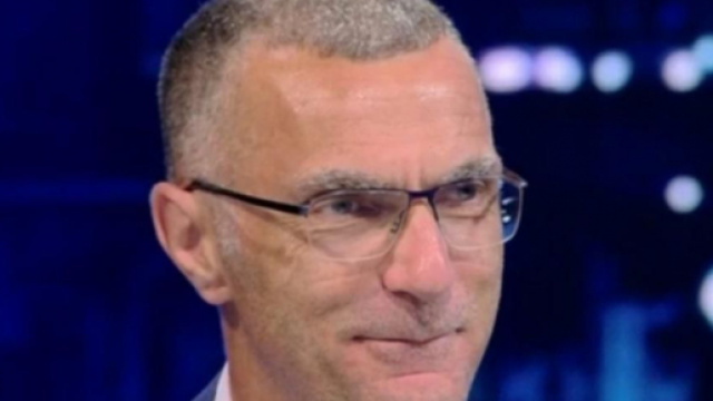 Beppe Bergomi, commentatore televisivo a Sky Sport.