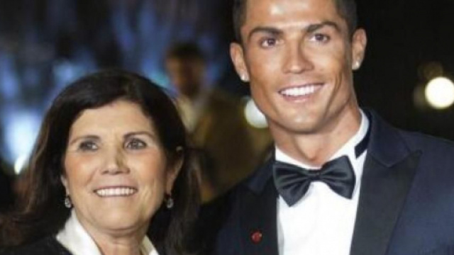 Dolores Aveiro e Cristiano Ronaldo.