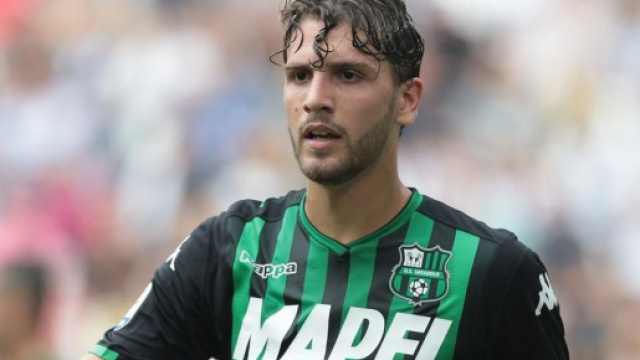 Manuel Locatelli, centrocampista del Sassuolo.