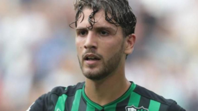 Manuel Locatelli, centrocampista del Sassuolo.