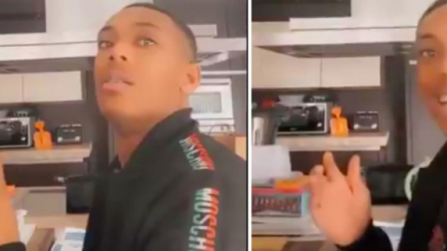Anthony Martial se fait troller par Mélanie lors d'un placement de produit - Photo captures d'écran vidéo