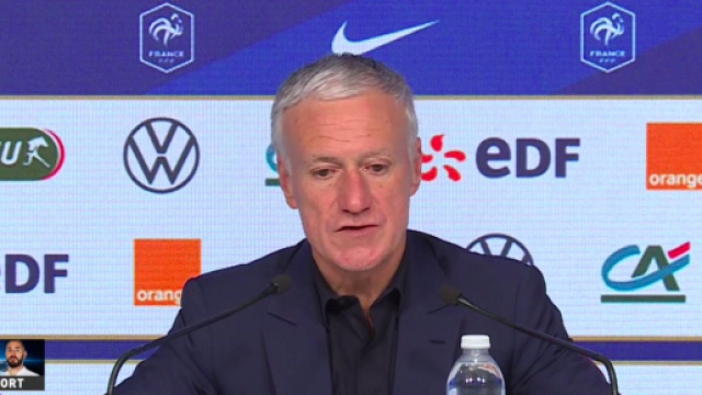 Didier Deschamps dévoile sa liste - Photo capture d'écran Conférence de Presse