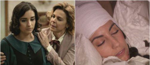Il segreto, trame Spagna: Rosa e Begona vogliono soffocare Manuela con un cuscino.