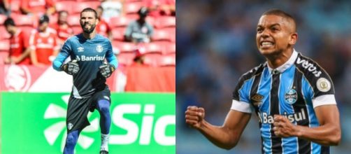 Vanderlei e David Braz devem deixar o Grêmio na próxima temporada. (Fotomontagem)