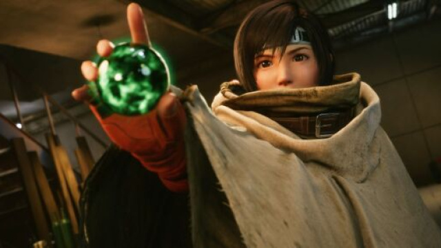 Yuffie nel DLC di Final Fantasy VII Remake Intergrade.