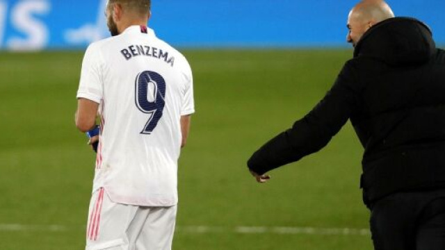Screen compte Actu foot Benzema Zidane