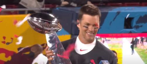 Brady signed a one-year extension with Buccaneers (Image source: NFL/YouTube)