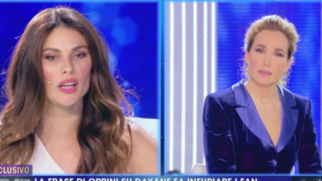 Live, Dayane Mello contro Oppini: 'Finch&eacute; parli di gioco va bene, ma della mia vita no'.