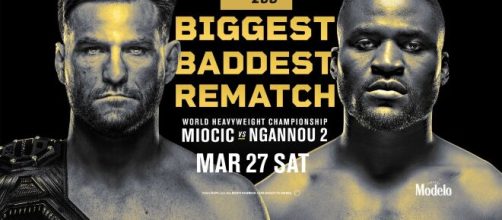 UFC 260: Miocic vs Ngannou 2, domenica 28 marzo in diretta su DAZN