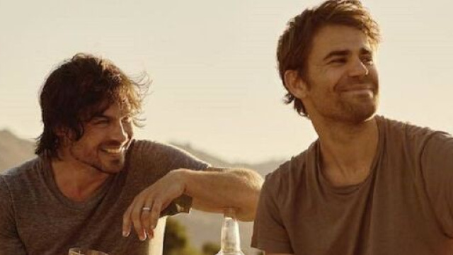 Ian Somerhalder e Paul Wesley, i fratelli Salvatore di The Vampire Diaries.