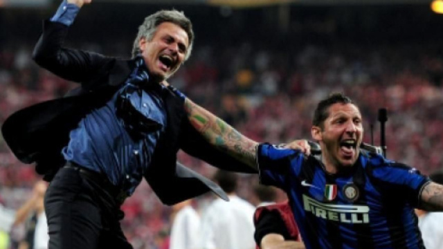 Nella foto Mourinho e Materazzi.