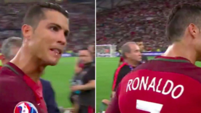 Cristiano Ronaldo motive ses coéquipiers - photo capture d'écran vidéo
