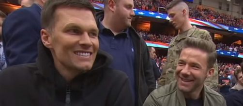 Brady and Edelman played together with the Patriots for 10 years (Image source: ESPN/YouTube)