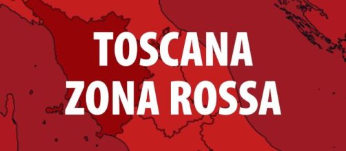 Toscana nuovamente rossa da lunedì 29 marzo.