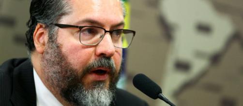Ernesto Araújo é um dos que deixaram o governo federal na segunda-feira (29) (Marcelo Camargo/Agência Brasil)