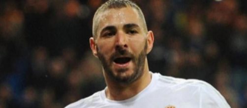 Karim Benzema, punta del Real Madrid.