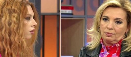 La bronca detrás de las cámaras entre Alejandra Rubio y Carmen Borrego ha sido un bombazo mediático (Twitter @ VivaLaVidaT5)