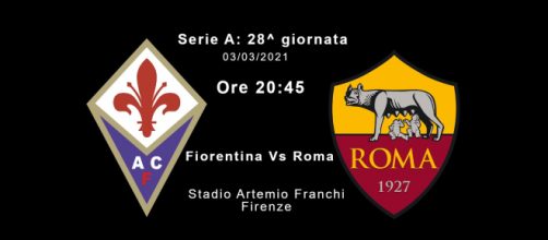 Serie A, 25^ giornata: Fiorentina-Roma live.