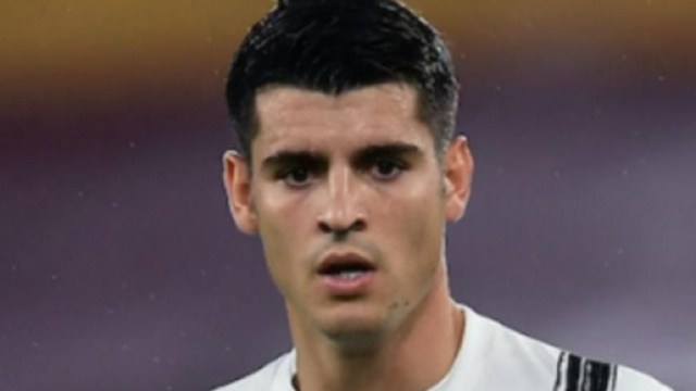 Alvaro Morata, punta della Juventus.