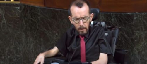 El sindicato policial ha argumentado a la Fiscalía que Echenique tenia conocimiento de los disturbios cuando emitió su tuit (Youtube, Podemos)