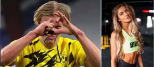 Alica la coach du Borussia Dortmund qui enflamme les internautes - Photo montage et captures d'écran