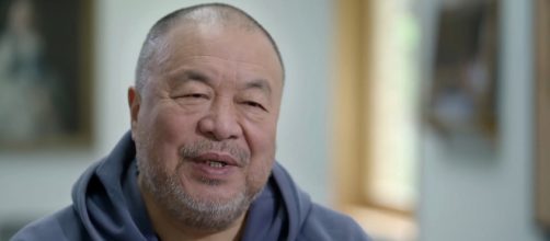 Chinese dissident Ai Weiwei said he is working on a monument to Mikhail Gorbachev (Image source: vpro documentary/YouTube)