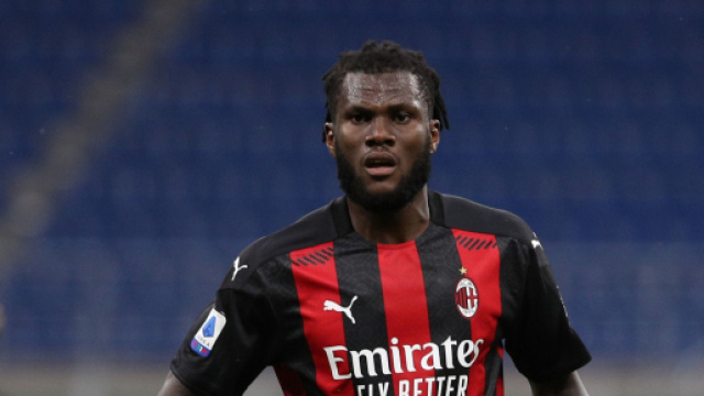 Franck Kessie, centrocampista del Milan.