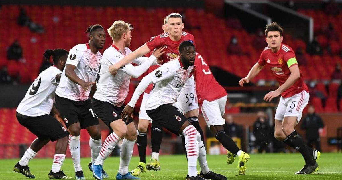 Europa League: il Milan pareggia contro il Manchester United