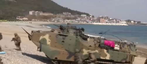 Scaled down South Korea and the United States military drills (Image source: WION YouTube)