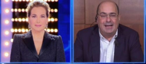 Zingaretti spiega i motivi delle sue dimissioni a Live-Non è la d'Urso.