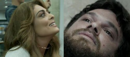 Bibi e Rubinho em 'A Força do Querer' (Fotomontagem/Reprodução/Rede Globo)