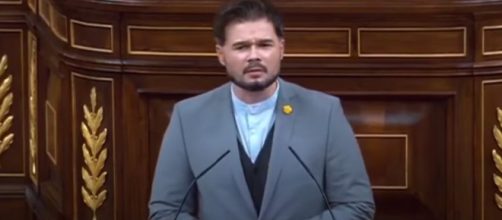 Diputado de ERC Gabriel Rufián, ha dicho que 'cansa' que Unidas Podemos no utilice el BOE para apostar por el diálogo (Youtube, Cadena SER)