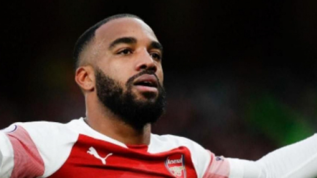 Alexandre Lacazette, punta dell'Arsenal.