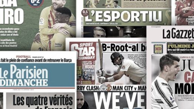 Revue de presse sportive du 09 mars 2021 ©Maxppp
