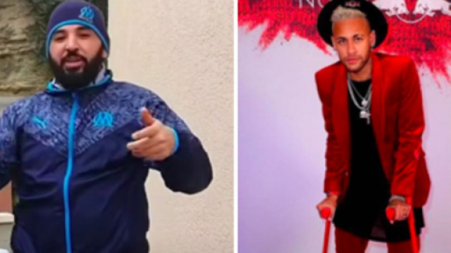 Mohamed Henni se paye Neymar suite à son forfait contre le FC Barcelone - Photo montage