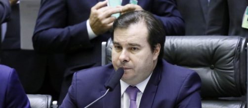 Rodrigo Maia se manifesta sobre conversa de Bolsonaro e Kajuru (Divulgação/Câmara dos Deputados)