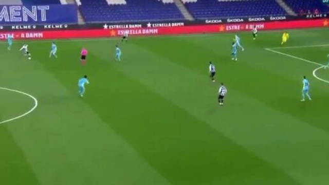 Sergi Darder marque un but de 45 mètres (Credit : La Liga Santander)