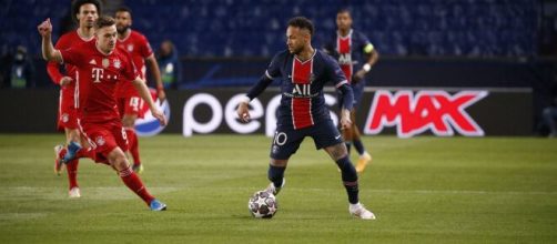 Neymar dio un partido enorme en al vuelta contra el Bayern Munich. (@PSG_espanol)