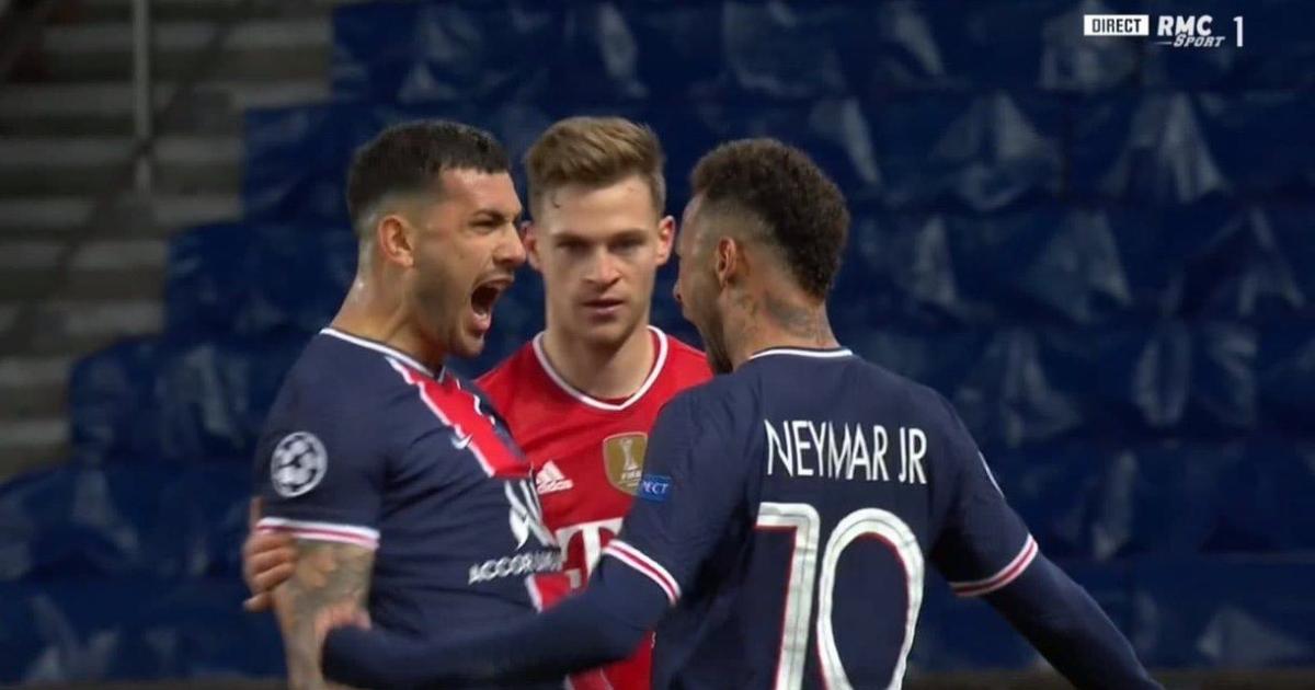 Leandro Paredes et Neymar chambrent Kimmich après PSG-Bayern, la vidéo