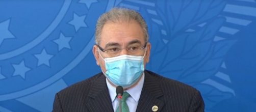 Ministro Marcelo Queiroga reafirmou necessidade de aceleração da vacinação (Reprodução/Facebook/Ministério da Saúde)